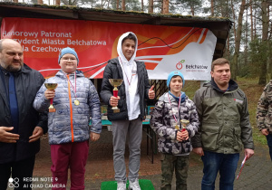 Uczniowie z medalami