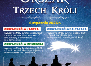 6 stycznia ulicami miasta przejdzie Bełchatowski Orszak Trzech Króli