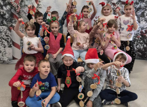 Warsztaty mikołajkowe w klasach pierwszych