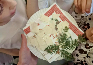 Talerzyk z opłatkiem