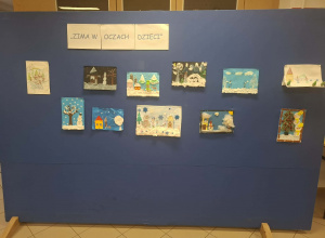 konkurs plastyczny pt. „Zima w oczach dziecka”