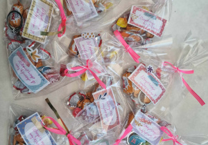 Prezenciki w woreczkach