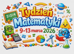 Uczniowie klas 1-3 w Tygodniu Matematyki.