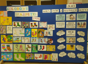 Konkurs plastyczny „Kolorowe skarpetki nie do pary”