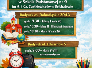 Rozpoczęcie roku szkolnego 2026/2027